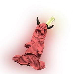 Devil XS puppy dog costume nwt